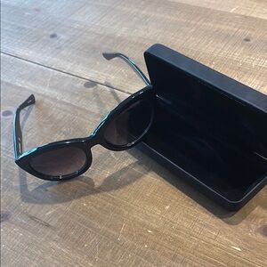 Karl Lagerfeld Black Sunglasses Classic Design
